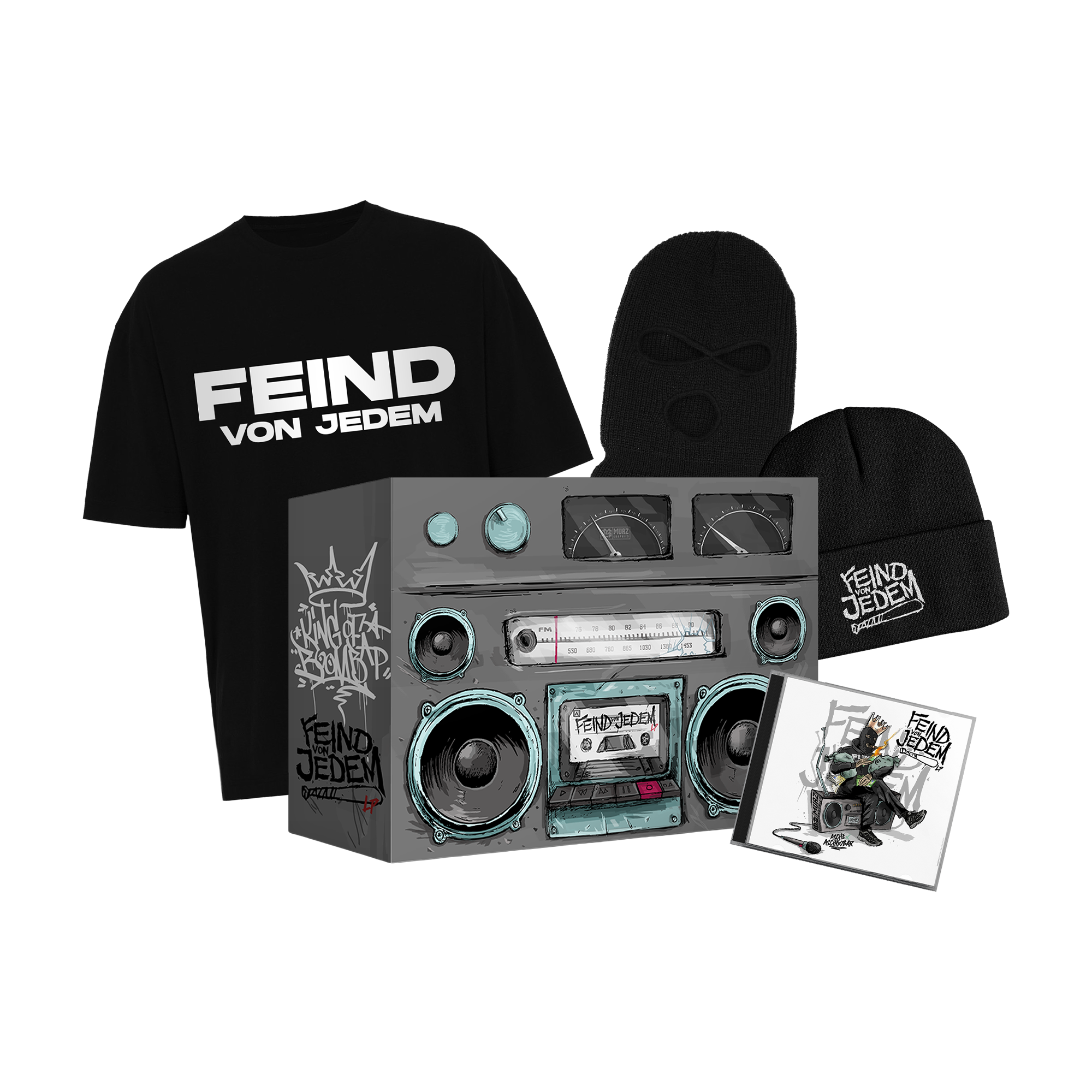 Asche Feind von Jedem LP Fanbox 434371